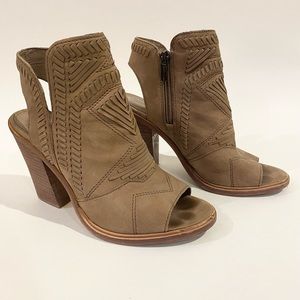 Vince Camuto Western Leather Booties